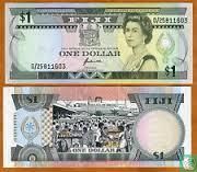 fiji $ 1 1993