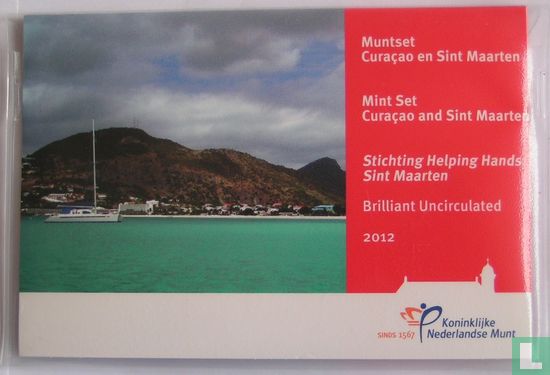 Netherlands Antilles mint set 2012 "Helping Hands Foundation" - Image 1