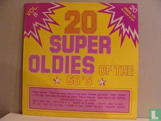 20 super oldies of the 60's vol. 8 - Image 1