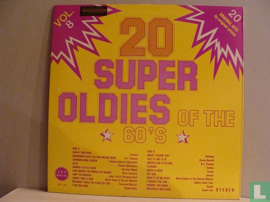 20 super oldies of the 60's vol. 8 - Afbeelding 2
