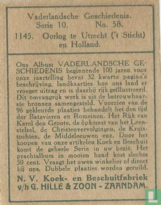 Oorlog te Utrecht ( 't Sticht ) en Holland. - Bild 2