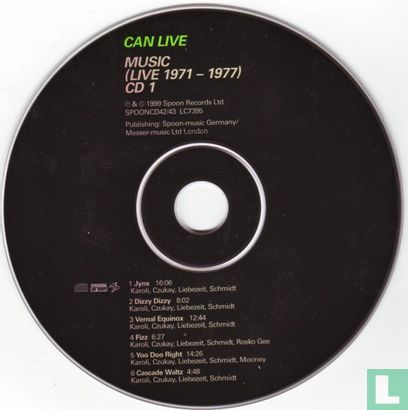 Music (Live 1971-1977) - Afbeelding 3