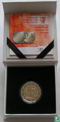 Nederland 2 euro 2013 (PROOF) "200 years Kingdom of the Netherlands" - Afbeelding 3