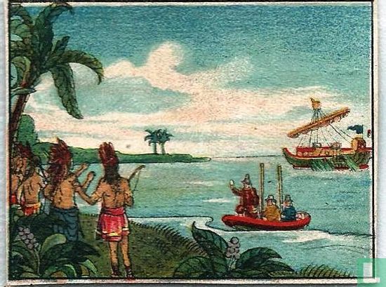 Columbus ontdekt Amerika. - Afbeelding 1