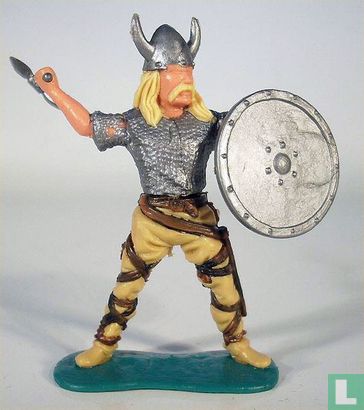 Viking with sword and shield 