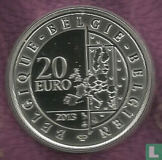 Belgium 20 euro 2013 (PROOF) "Changing of the guard" - Image 1