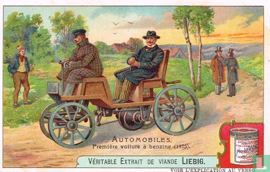 Première voiture à benzine (1875)