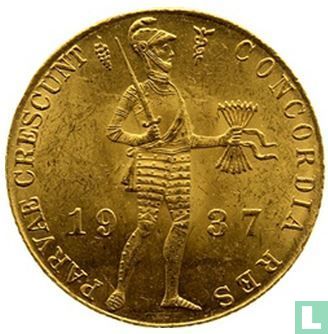 Netherlands 1 ducat 1937 - Image 1