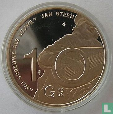 Nederland 10 gulden 1996 (PROOF) "Jan Steen" - Afbeelding 1