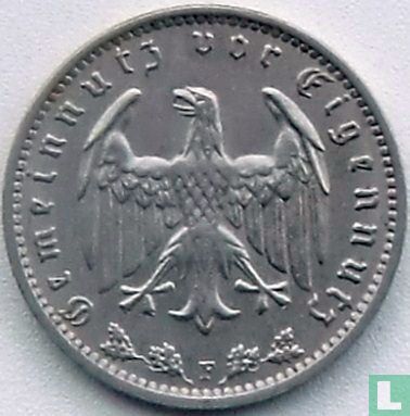 Empire allemand 1 reichsmark 1934 (F) - Image 2