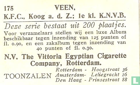 Veen, K.F.C., Koog a.d. Zaan - Afbeelding 2
