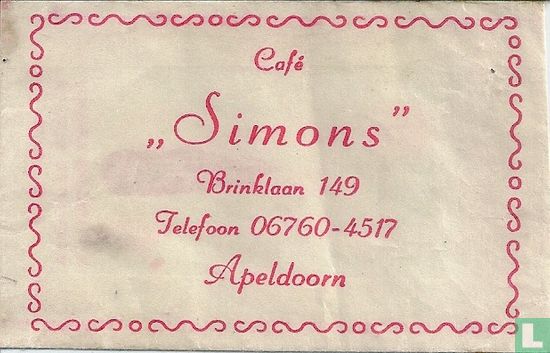 Café "Simons" - Afbeelding 1