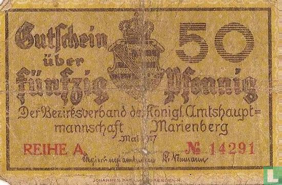 Marienberg 50 pfennig - Image 1