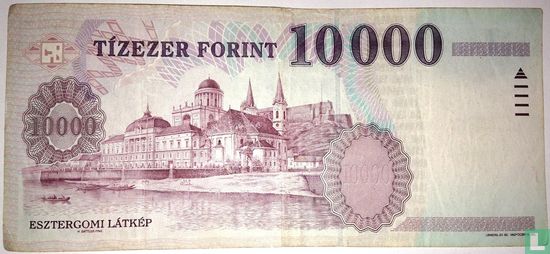Hongarije 10.000 Forint 2001 - Afbeelding 2