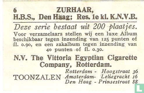 Zurhaar, H.B.S., Den Haag - Afbeelding 2