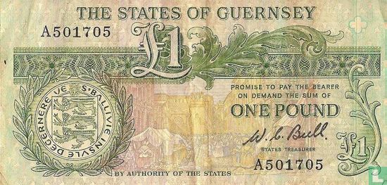Guernsey 1 pound 1980 (48a) - Afbeelding 1