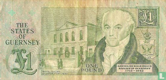 Guernsey 1 pound 1980 (48a) - Afbeelding 2