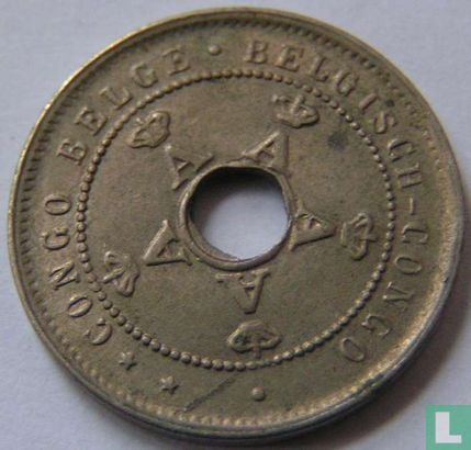 Congo belge 5 centimes 1926 - Image 2