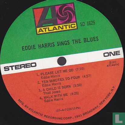 Eddie Harris Sings the blues  - Bild 3