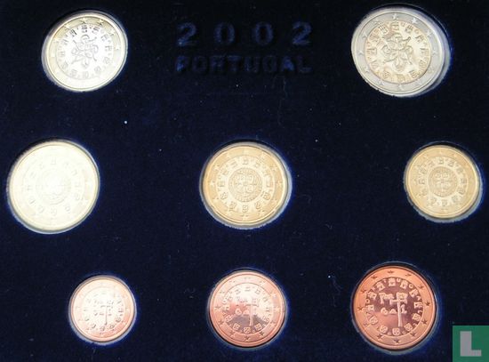 Portugal jaarset 2002 (PROOF) - Afbeelding 3