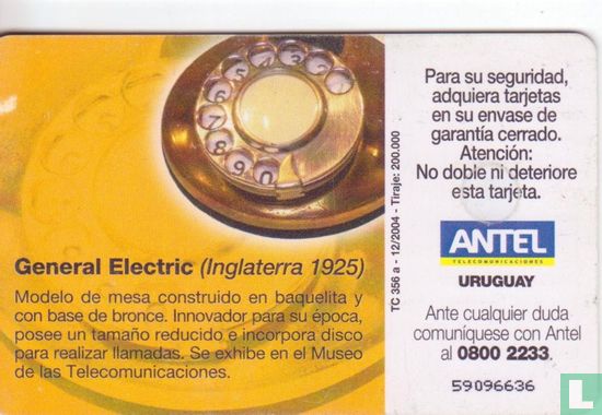 Telefonos con Historia General Electric - Image 2