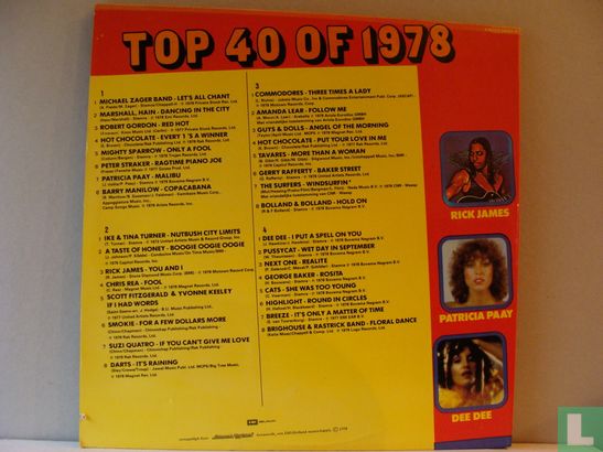 Joepie's top 40 of 1978 - Afbeelding 2