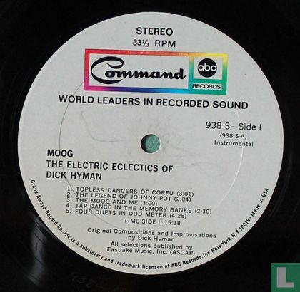 Moog - The Electric Eclectics Of Dick Hyman - Image 3