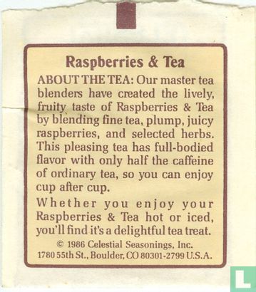 Raspberries & Tea - Afbeelding 2