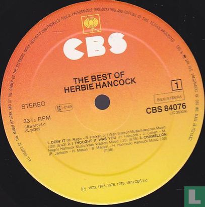 The best of Herbie Hancock - Bild 3
