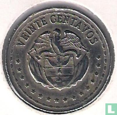 Colombie 20 centavos 1964 - Image 2