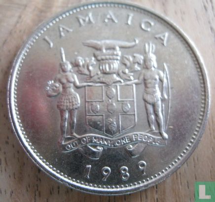 Jamaica 20 cents 1989 - Afbeelding 1