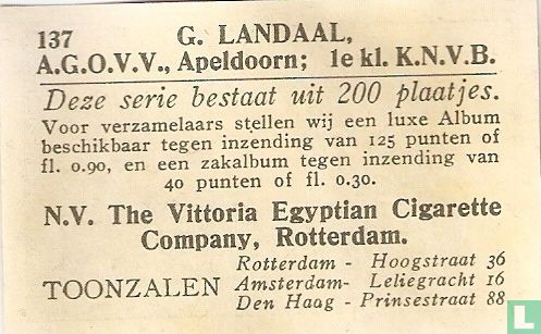 G. Landaal, A.G.O.V.V., Apeldoorn - Image 2