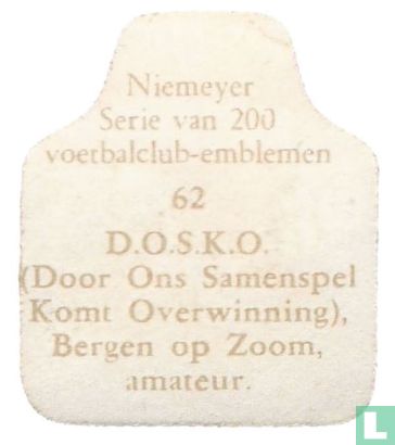 D.O.S.K.O. (Door Ons Samenspel Komt Overwinning), Bergen op Zoom, amateur. - Image 2