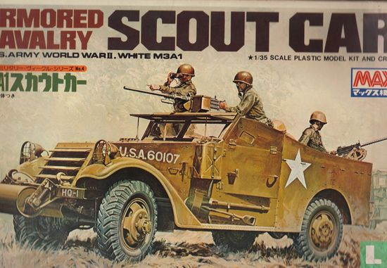 White Armoured Scout Car M3A1 - Image 1