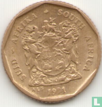 South Africa 10 cents 1991 (misstrike) - Image 1