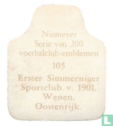 Erster Simmerniger Sportclub v. 1901, Wenen, Oostenrijk. - Bild 2