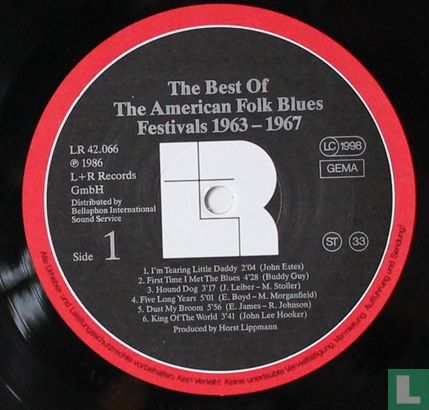 The Best of The American Folk Blues Festival '63 - '67 - Afbeelding 3