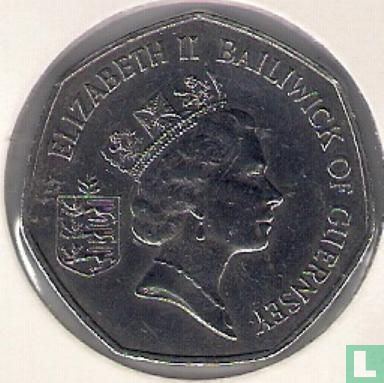 Guernesey 50 pence 1987 - Image 2