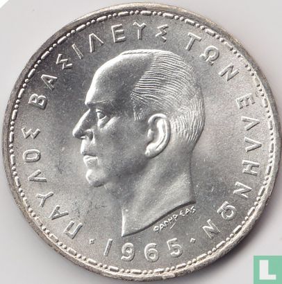 Griekenland 20 drachmai 1965 - Afbeelding 1