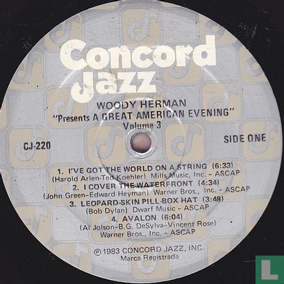 Woody Herman Presents a Great American Evening Volume 3 - Afbeelding 3