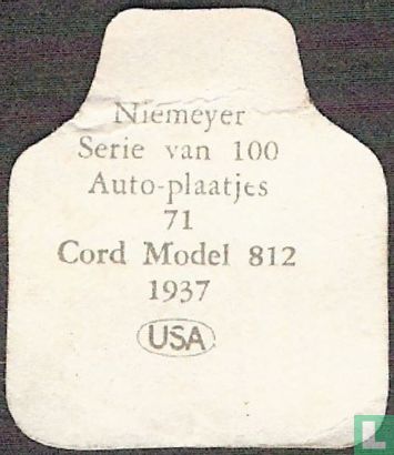 Cord Model 812 1937 - USA - Image 2