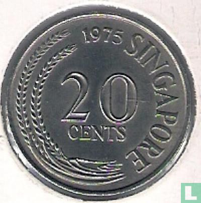 Singapur 20 Cent 1975 - Bild 1