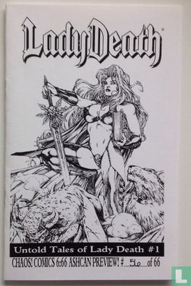 Untold tales of Lady Death Ashcan Preview - Image 1
