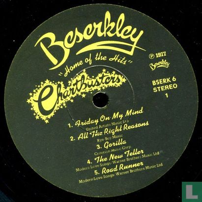 Beserkley Chartbusters Volume 1 - Image 3