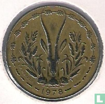 Westafrikanische Staaten 10 Franc 1978 - Bild 1