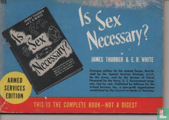 Is sex necessary?  - Bild 1