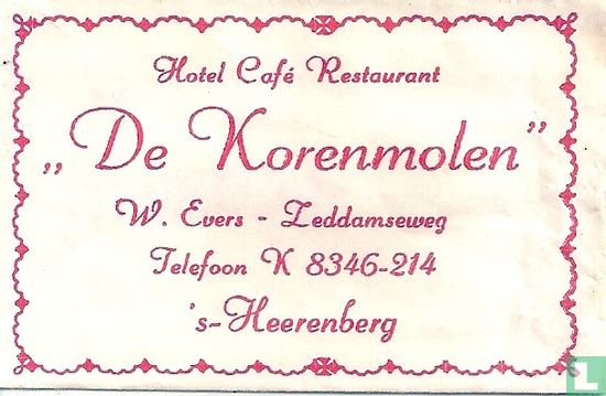 Hotel Café Restaurant "De Korenmolen" - Afbeelding 1