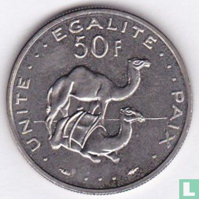 Dschibuti 50 Franc 1991 - Bild 2