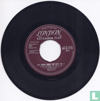 Pat Boone Sings The Hits No. 3 - Image 3