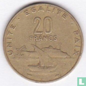 Dschibuti 20 Franc 1982 - Bild 2